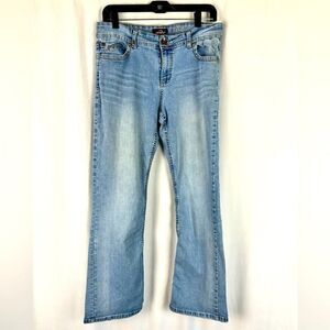 Jordache Bootcut Mid Rise Jeans Light Wash size 14  31”x29”